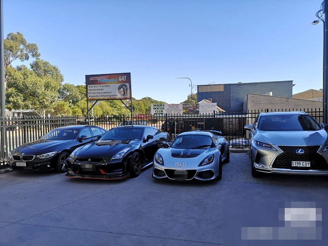 Lotus Exige Sport 410 Michelin Cup 2 Tyres and Alignment Adelaide
