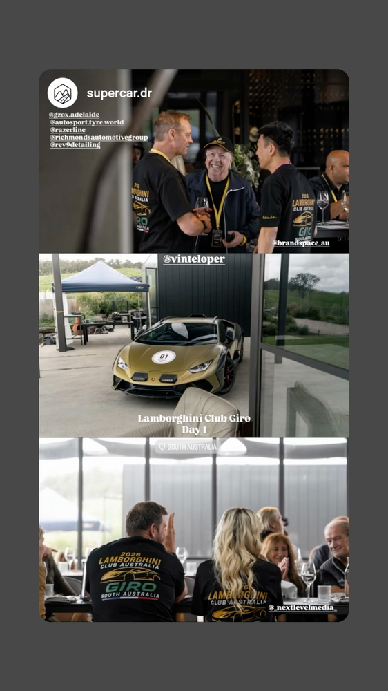 2026 Lamborghini Giro Day 1 Owner Community