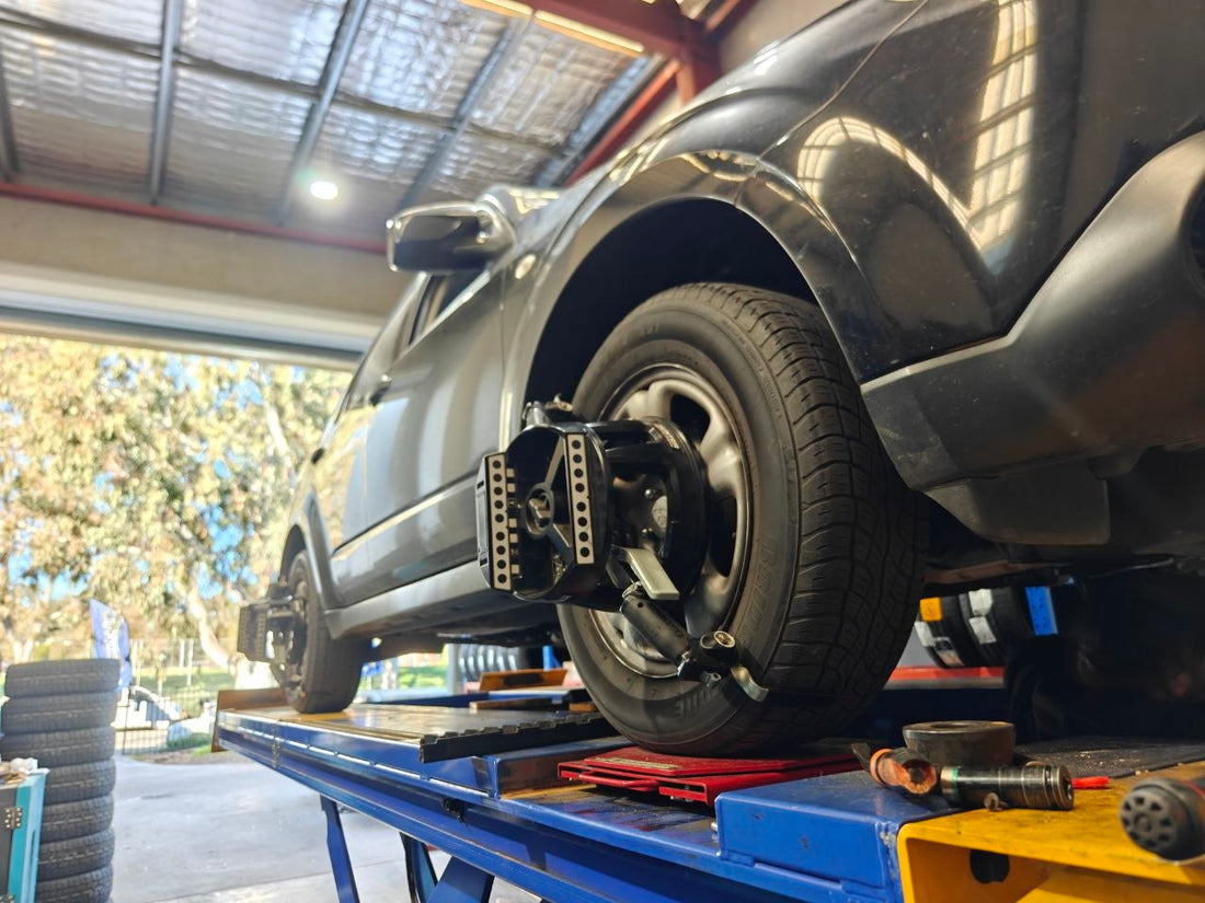 VW Amarok Four-Wheel Alignment at Autosport Tyre World Magill