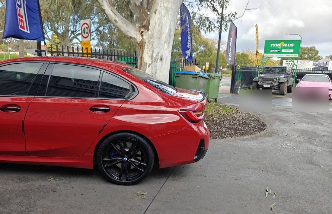 BMW 330i Continental SC5 SSR Runflat Tyre Fitment Adelaide