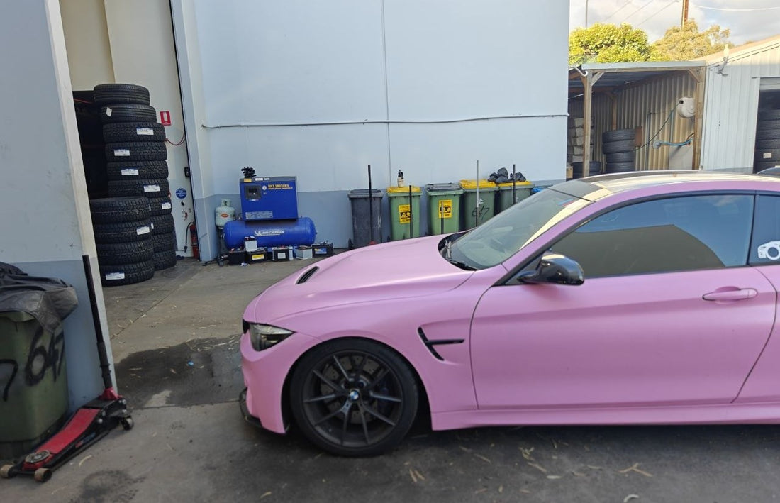 BMW M4 Four-Wheel Alignment After Michelin Cup 2 Tyres