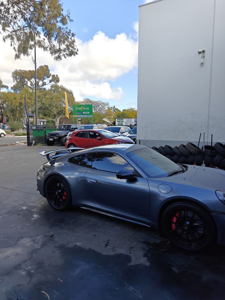 Porsche 911 Carrera GTS Performance Tyre Fitment in Magill