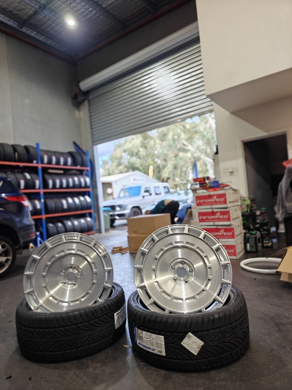 Silver G63 24 Inch Wheel Option for a Cleaner OEM Plus Look