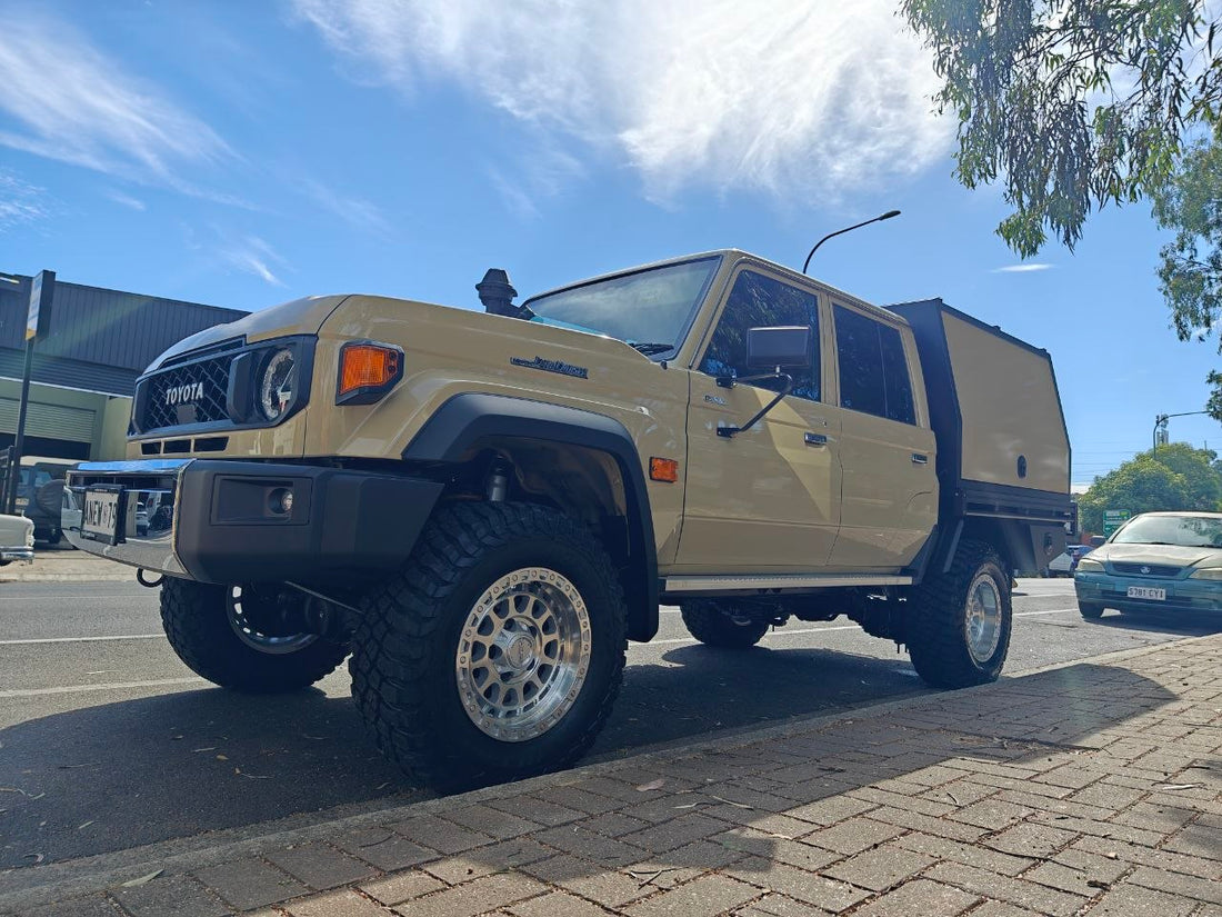 Toyota LandCruiser 79 Series Mud-Terrain Tyre Package with BFGoodrich KM3