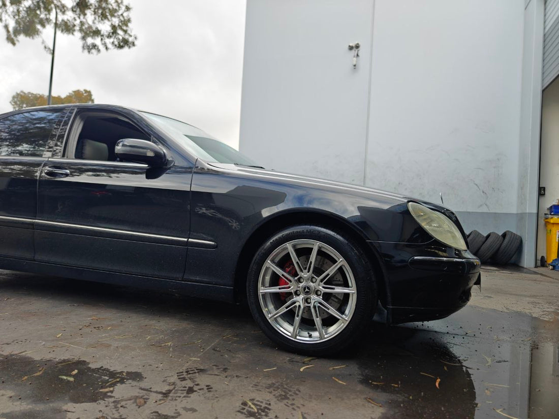 Mercedes S500 255/40R18 and 275/40R18 Continental MC7 Fitment Guide