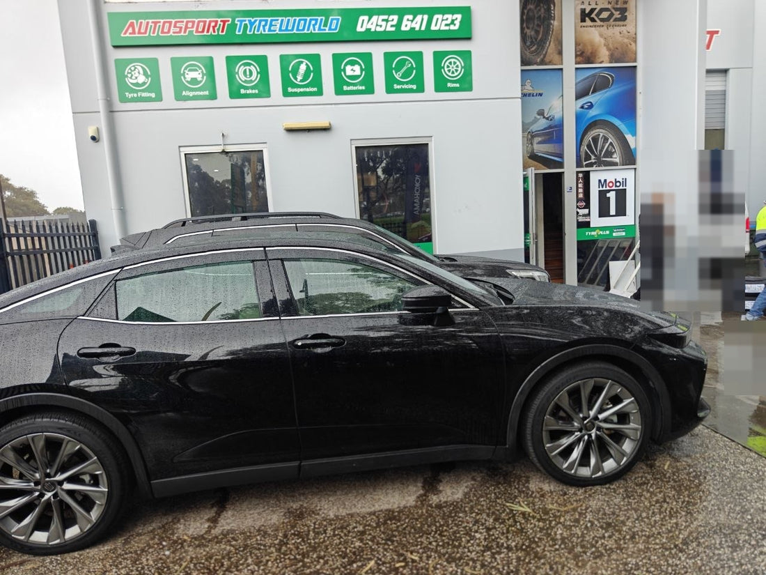 Dunlop Tyres for Latest Toyota Crown Adelaide Workshop Case