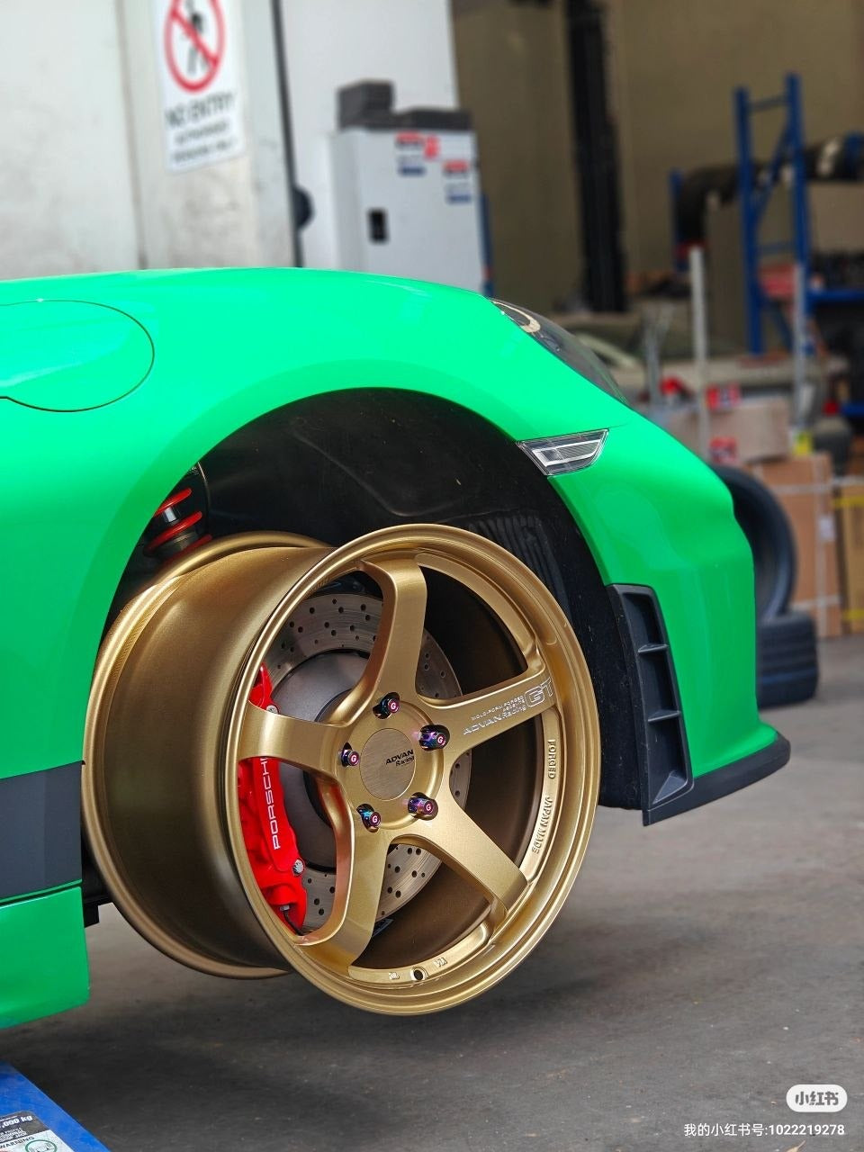 Advan GT Beyond 19 Inch Wheels for Porsche GT4 Adelaide