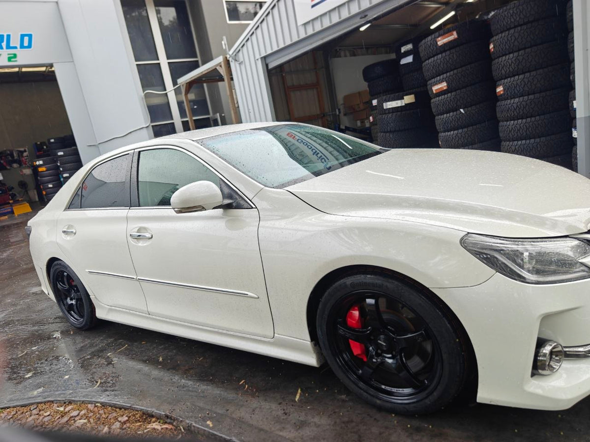 Why Wheel Alignment Matters After a Toyota Mark X Wheel Upgrade