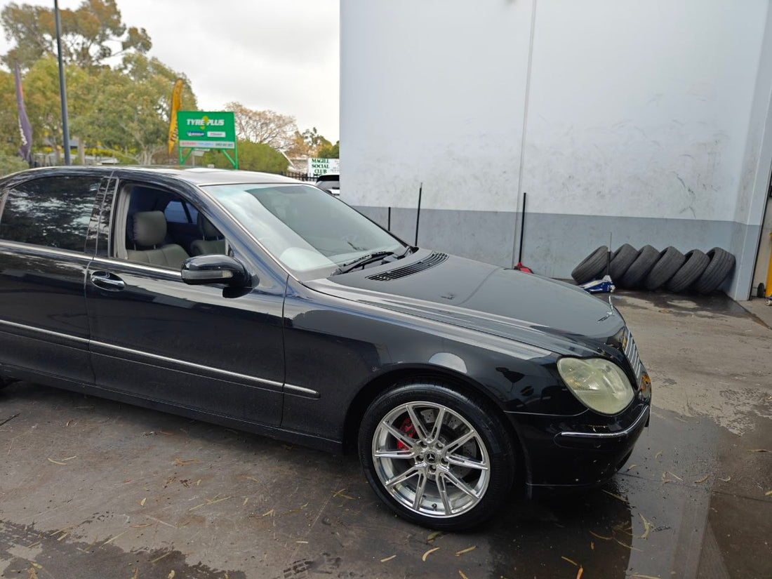 Mercedes S500 Continental MC7 Tyres and Wheel Alignment in Adelaide