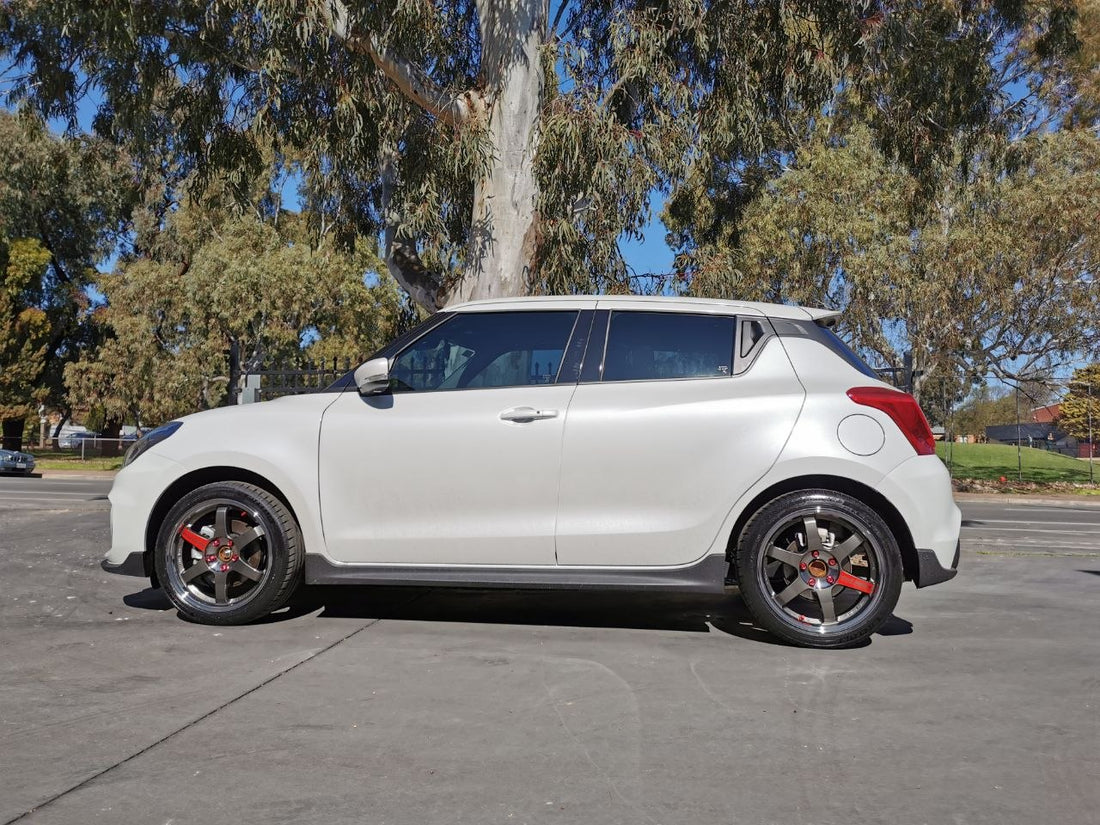 Suzuki Swift Sport TE37SL 17x8 +40 Fitment Adelaide