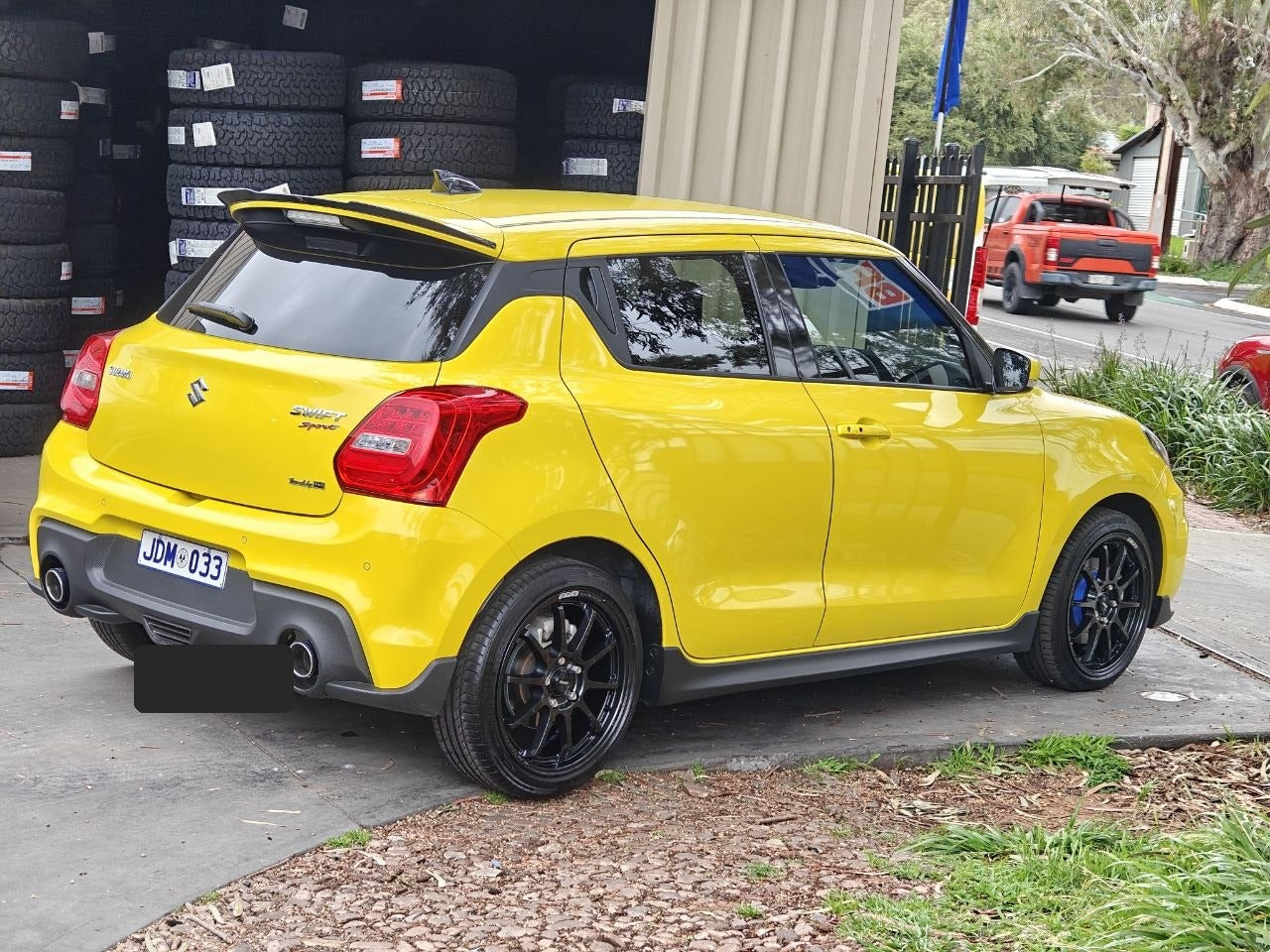 Suzuki Swift Sport RAYS 57NR and Continental SC5 Adelaide Fitment