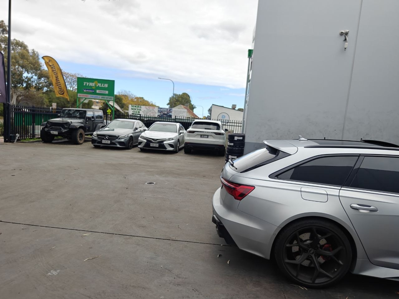 Audi RS6 quattro Continental SC7 Grip and Alignment Adelaide
