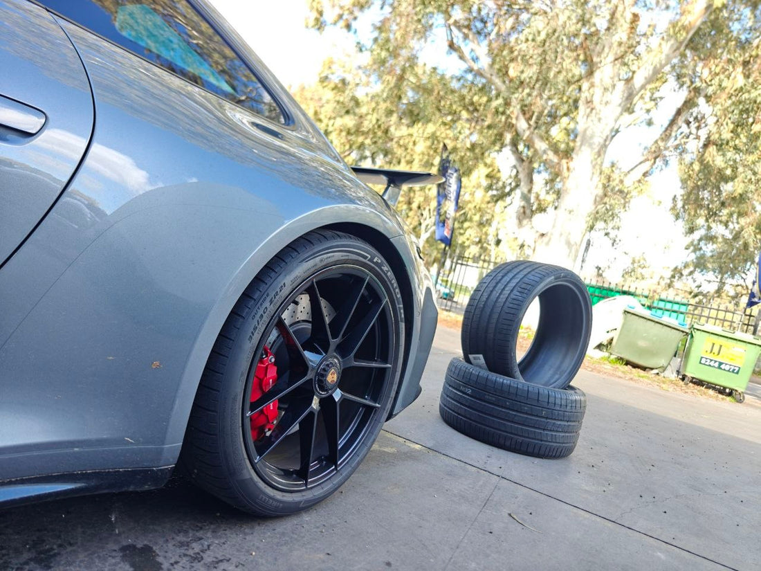 Porsche 911 Carrera GTS Tyre Shop Adelaide for Pirelli N0 Tyres