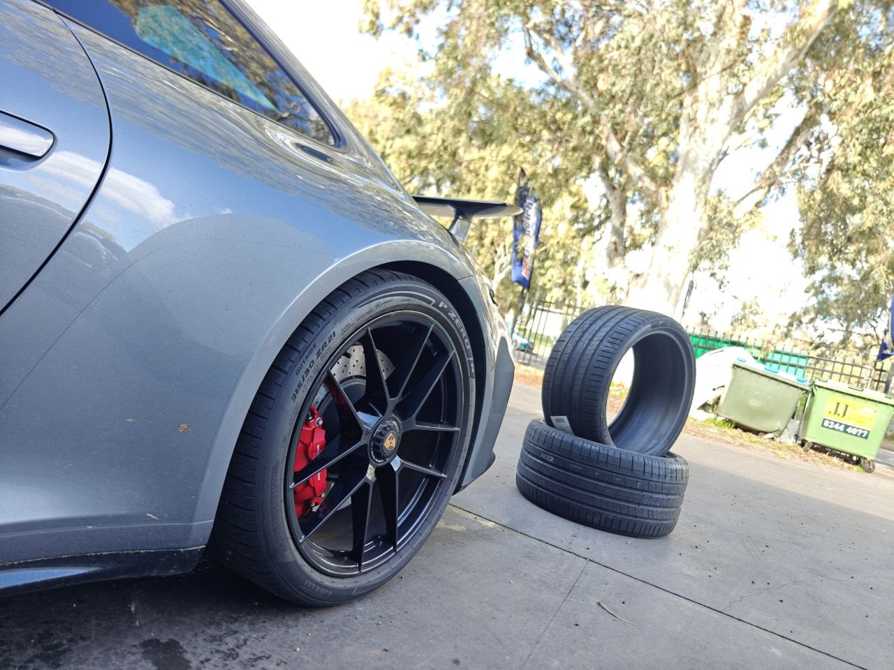 Porsche 911 Carrera GTS Tyre Shop Adelaide for Pirelli N0 Tyres