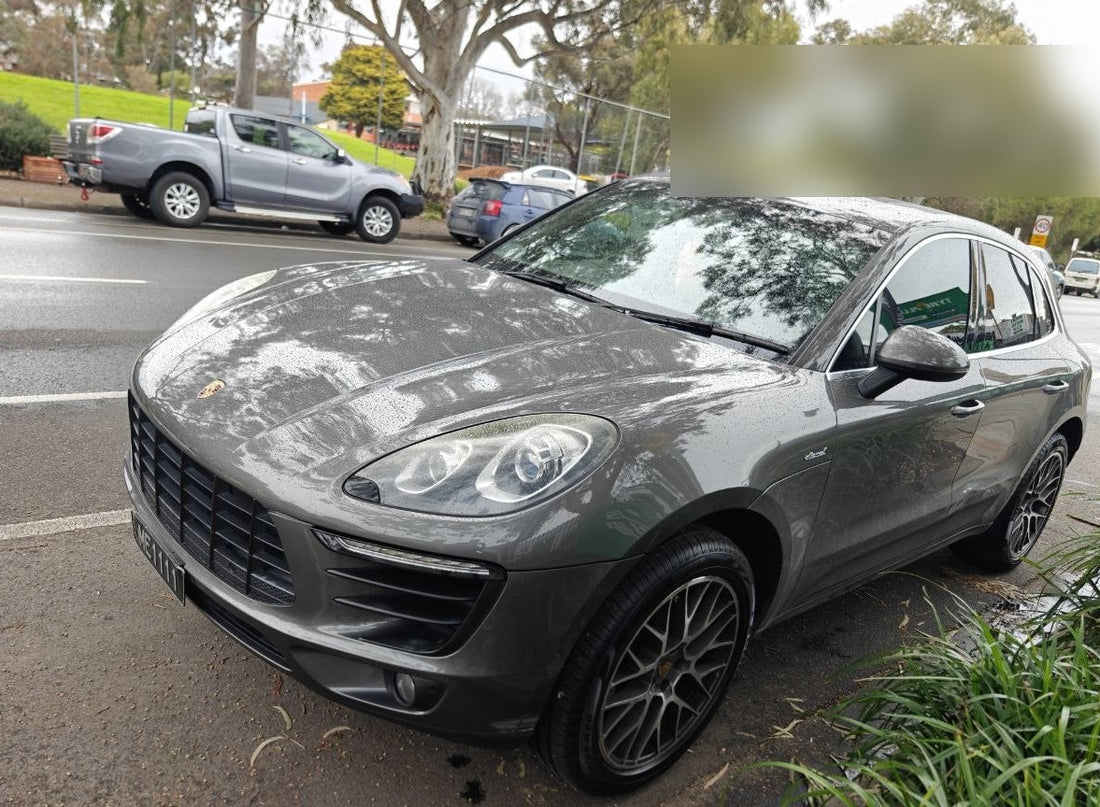 Porsche Macan Workshop Fitment at Autosport Tyre World Magill with Scorpion Verde
