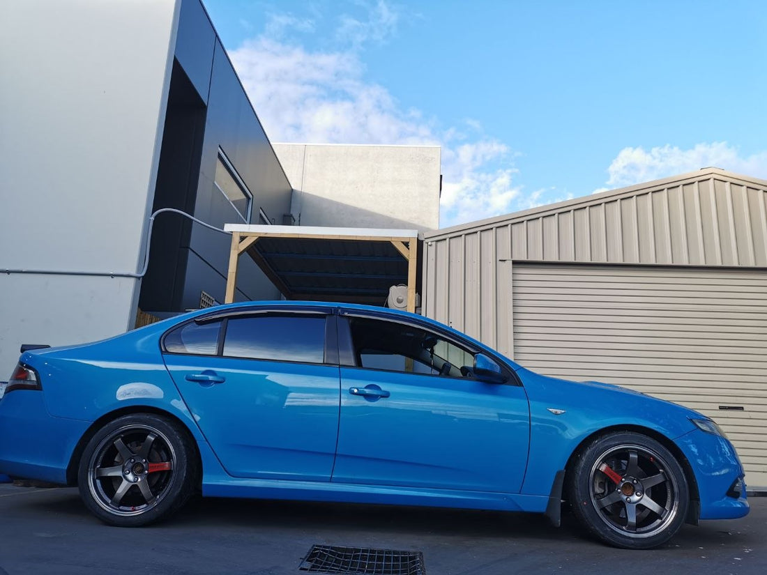 Ford Falcon FG XR6-Style TE37SL PG and Hankook RS4 Fitment Adelaide