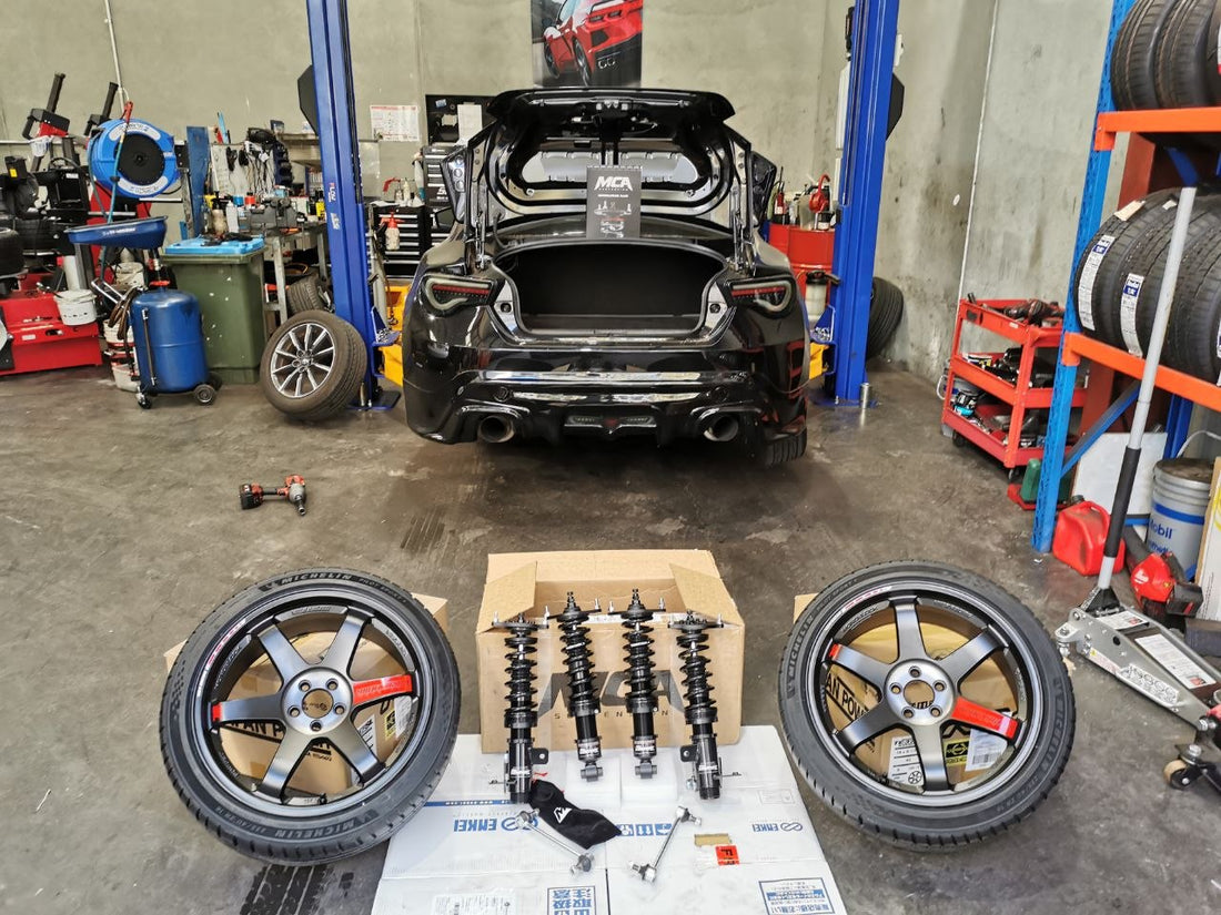 RAYS Volk Racing TE37SL PW 18x9.5 +38 for Toyota 86 Adelaide