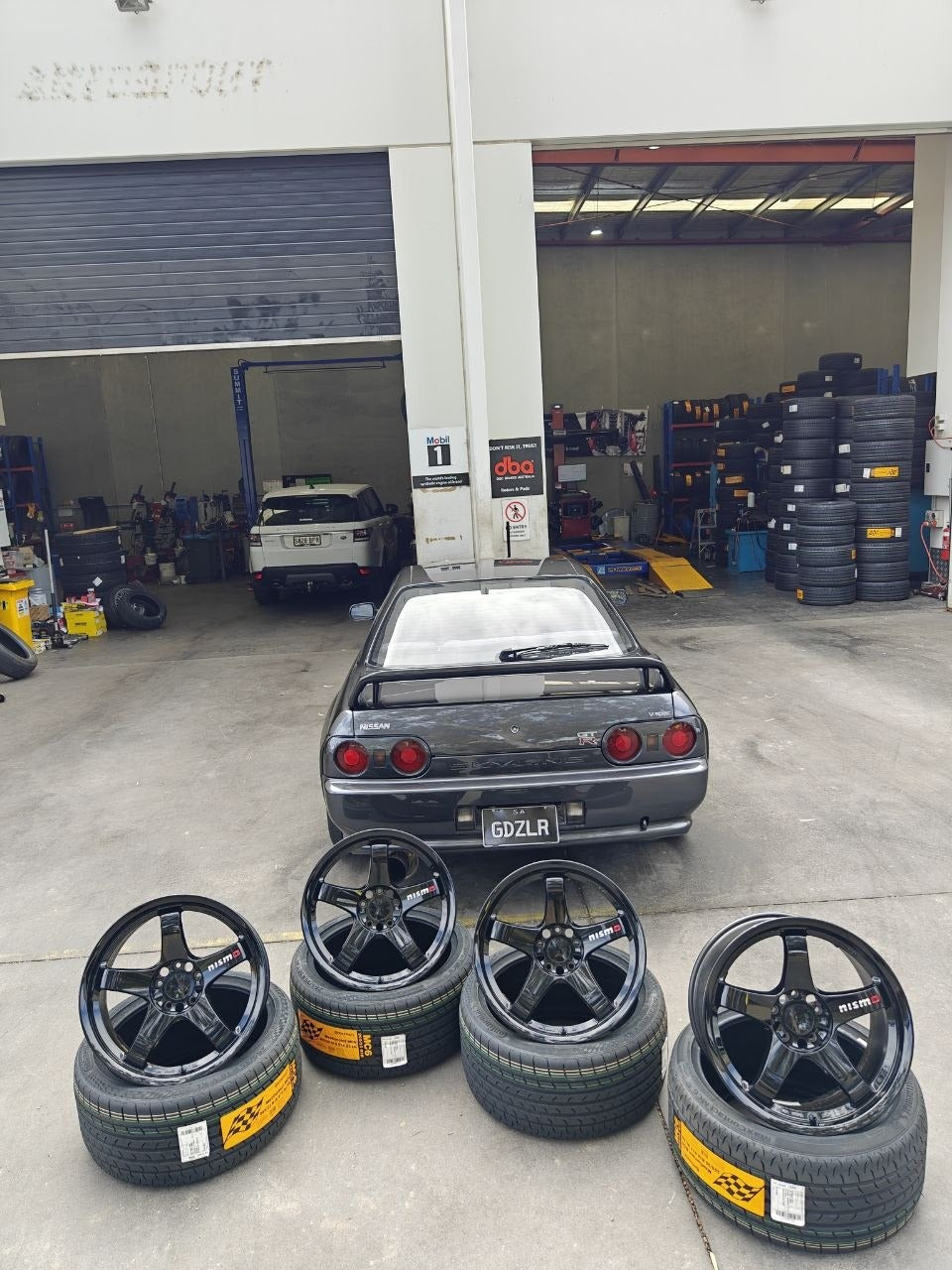 Nissan Skyline GT-R R32 Nismo LMGT4 Continental MC6 Fitment Adelaide