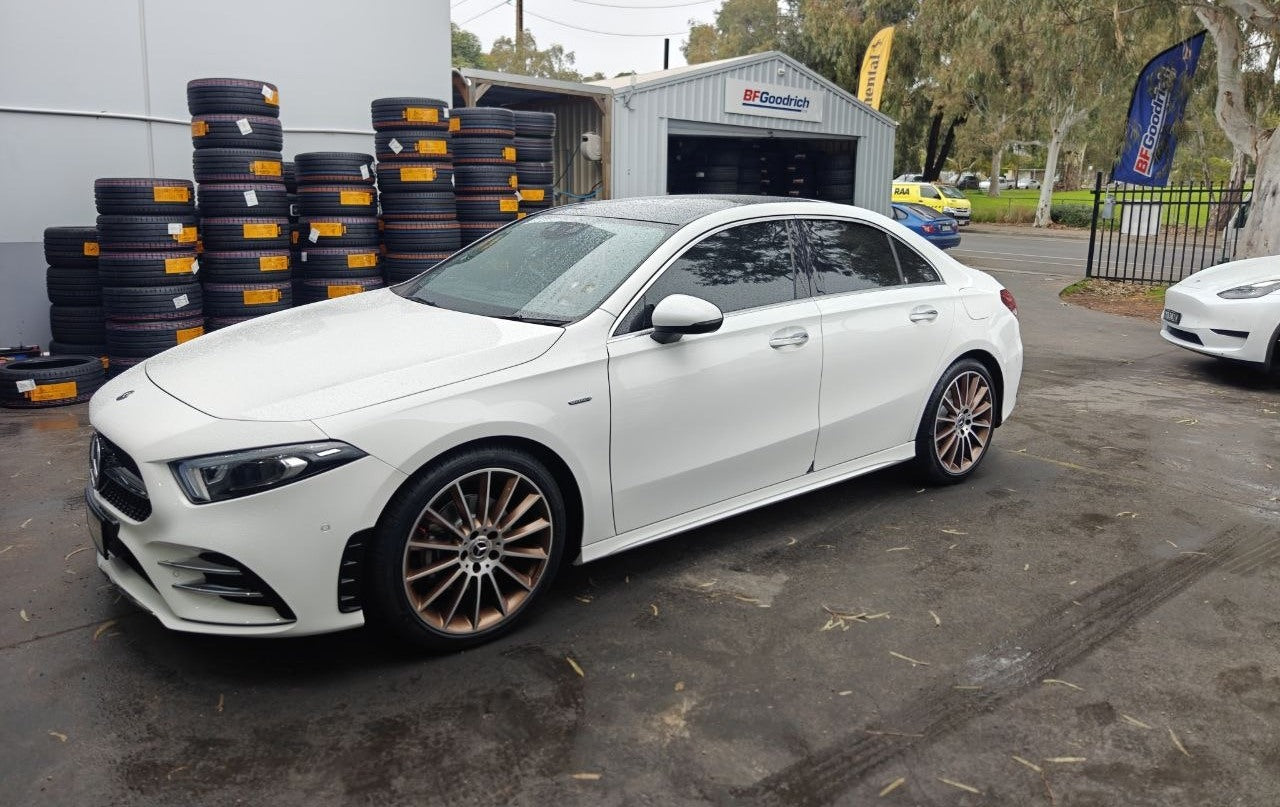 Mercedes-Benz A200 Tyre Replacement Adelaide with Continental SC5 SSR