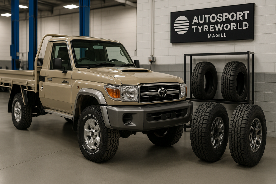 Toyota LandCruiser 70 Series 2007-2026 Tyre Size Guide for Adelaide Drivers