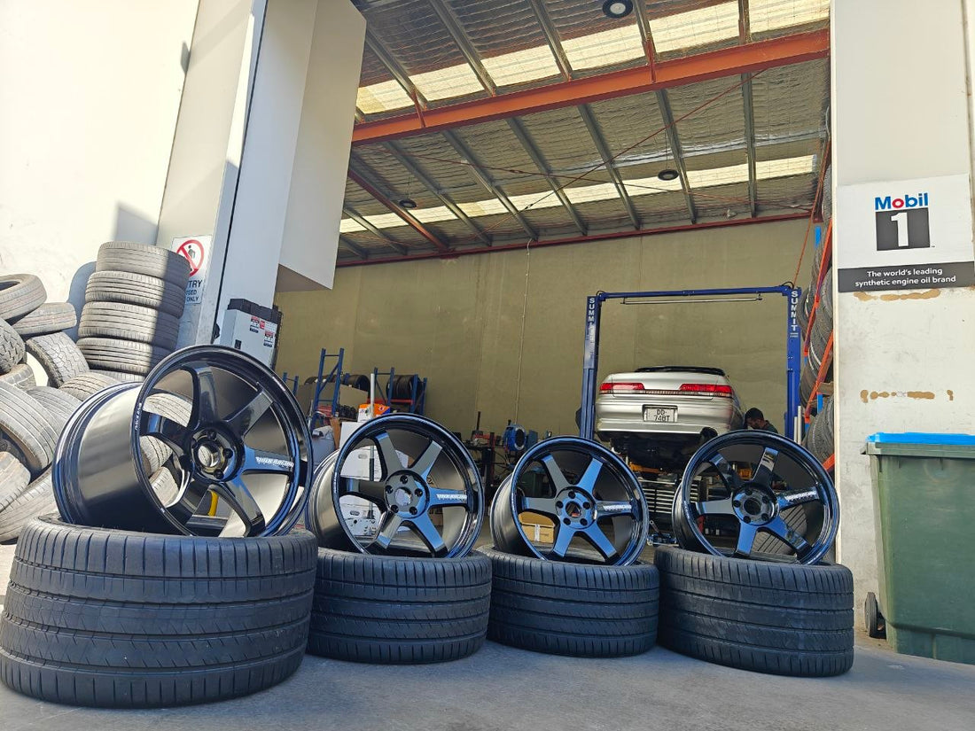 RAYS TE37ULTRA 20x10 +30 Front Fitment for Nissan GT-R R35 Adelaide