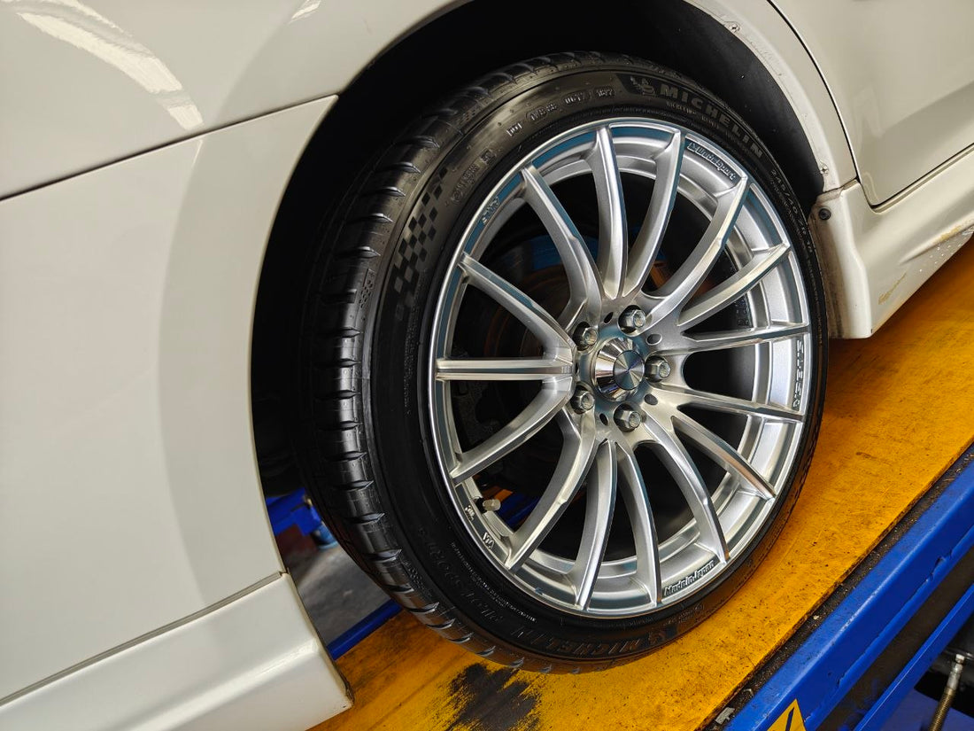 WedsSport SA-72R Staggered 18 Inch Fitment for Toyota Crown Adelaide