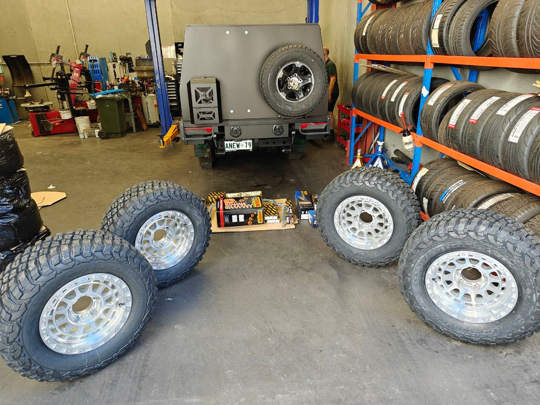Toyota LandCruiser 79 Series Four-Wheel Alignment After Lift Kit