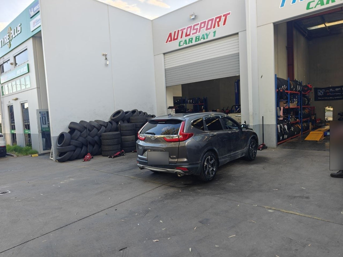 Honda CR-V Tyre Replacement and Alignment on Magill Road