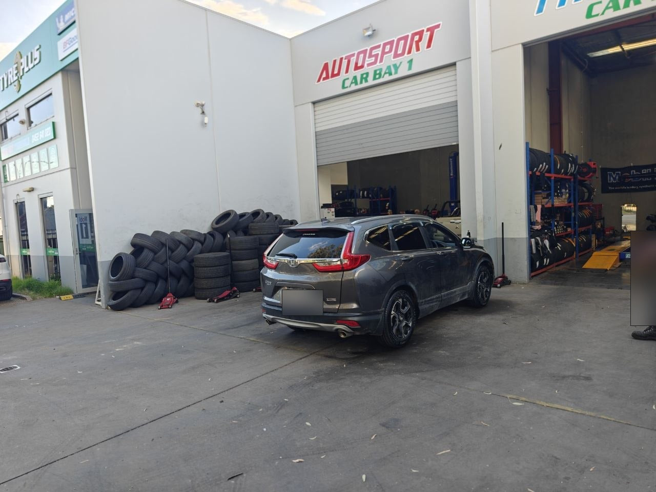 Honda CR-V Tyre Replacement and Alignment on Magill Road