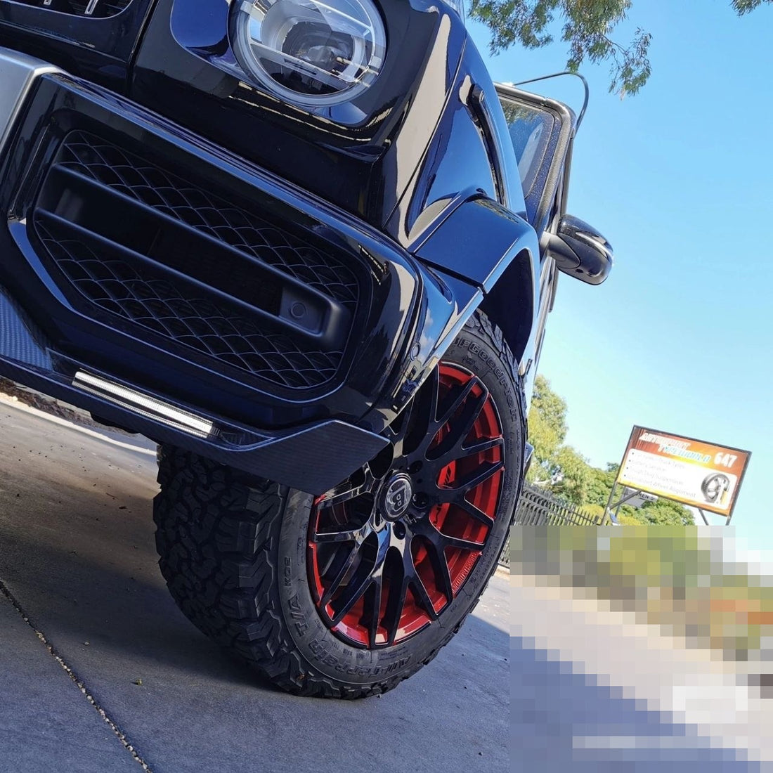 Mercedes-AMG G63 275/55R20 BFGoodrich KO2 Tyres Adelaide