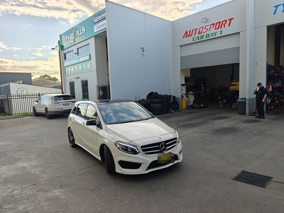 Mercedes B250 Continental UltraContact UC7 comfort tyre Adelaide