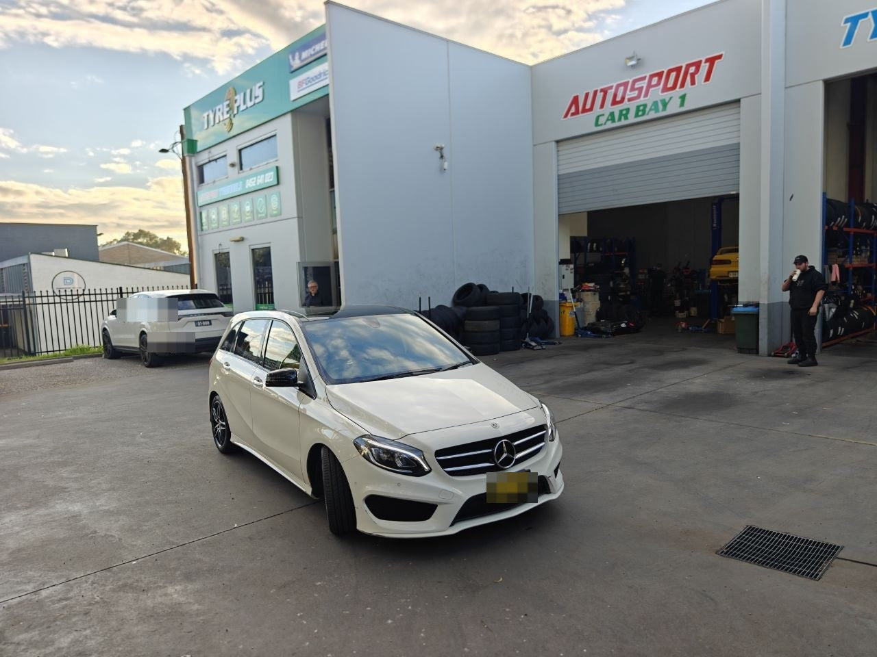Mercedes B250 Continental UltraContact UC7 comfort tyre Adelaide
