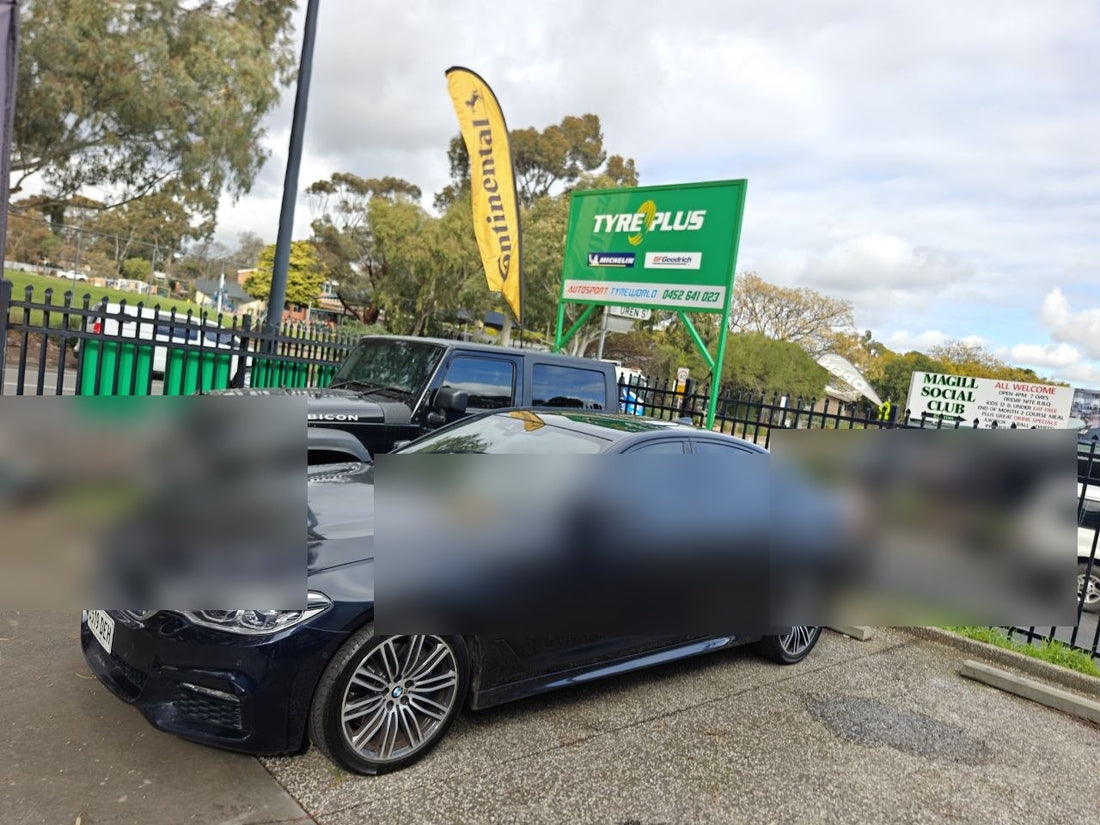 BMW 5 Series Runflat Tyres Magill Workshop Photo Case: Continental ProCGX