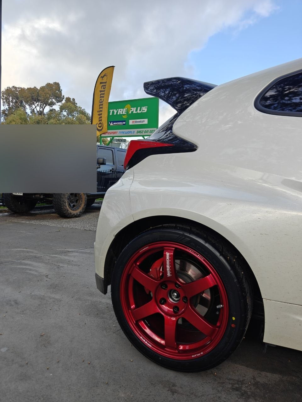 Toyota GR Yaris Yokohama ADVAN AD09 Performance Tyres in Magill