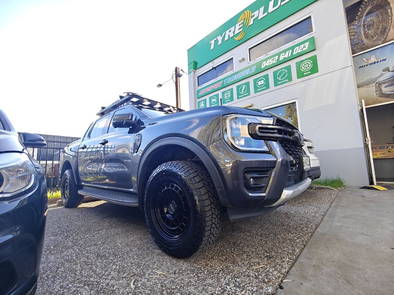 Ford Ranger ROH Lotus 18x9 +40 with Falken Wildpeak AT4W in Adelaide