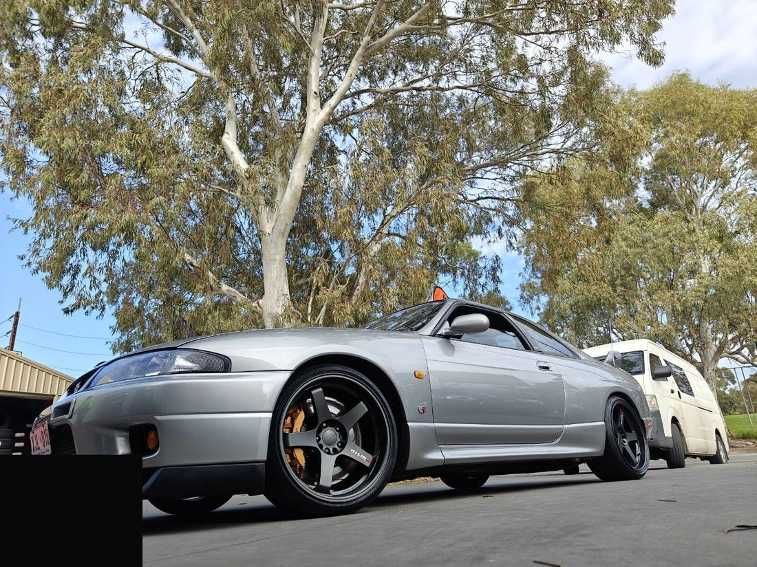 Continental SportContact 7 Performance Tyres on a Nissan R33 GT-R