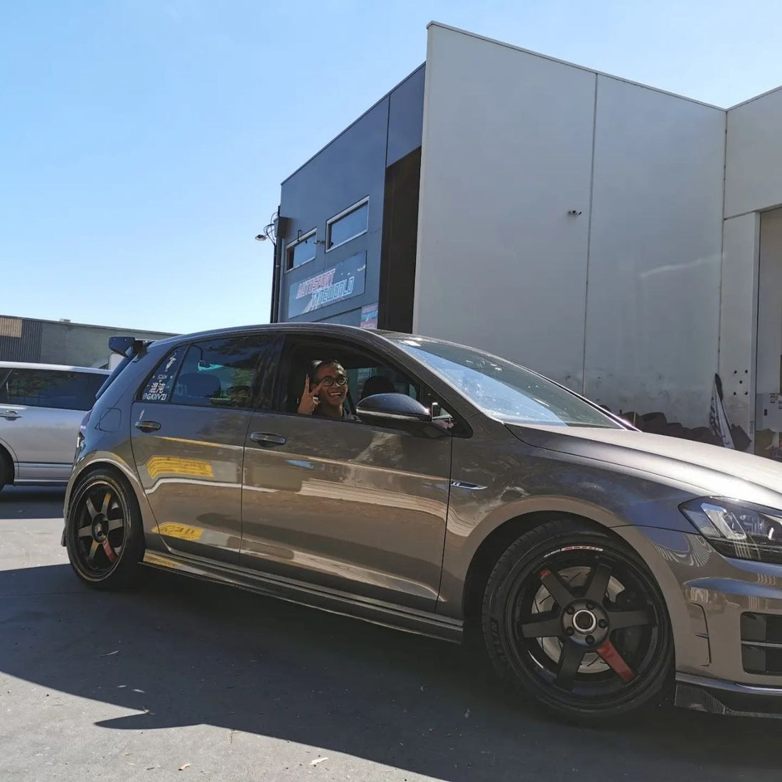 Volkswagen Golf R Performance Tyres and RAYS Wheels Adelaide