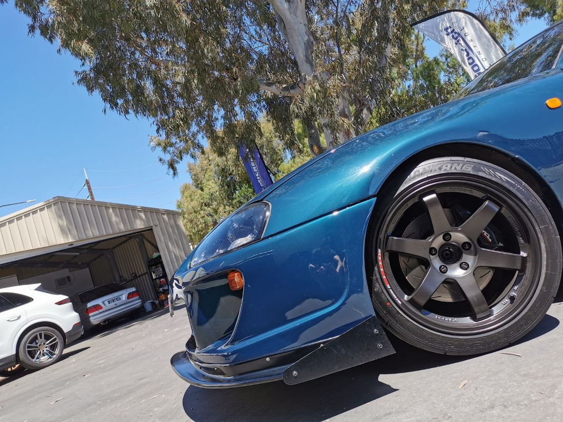 Rays TE37SL Black Edition III Staggered Fitment for MK4 Supra Adelaide