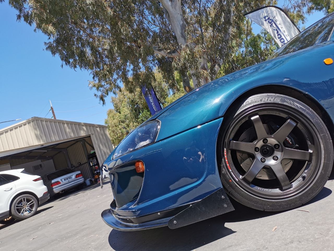 Rays TE37SL Black Edition III Staggered Fitment for MK4 Supra Adelaide