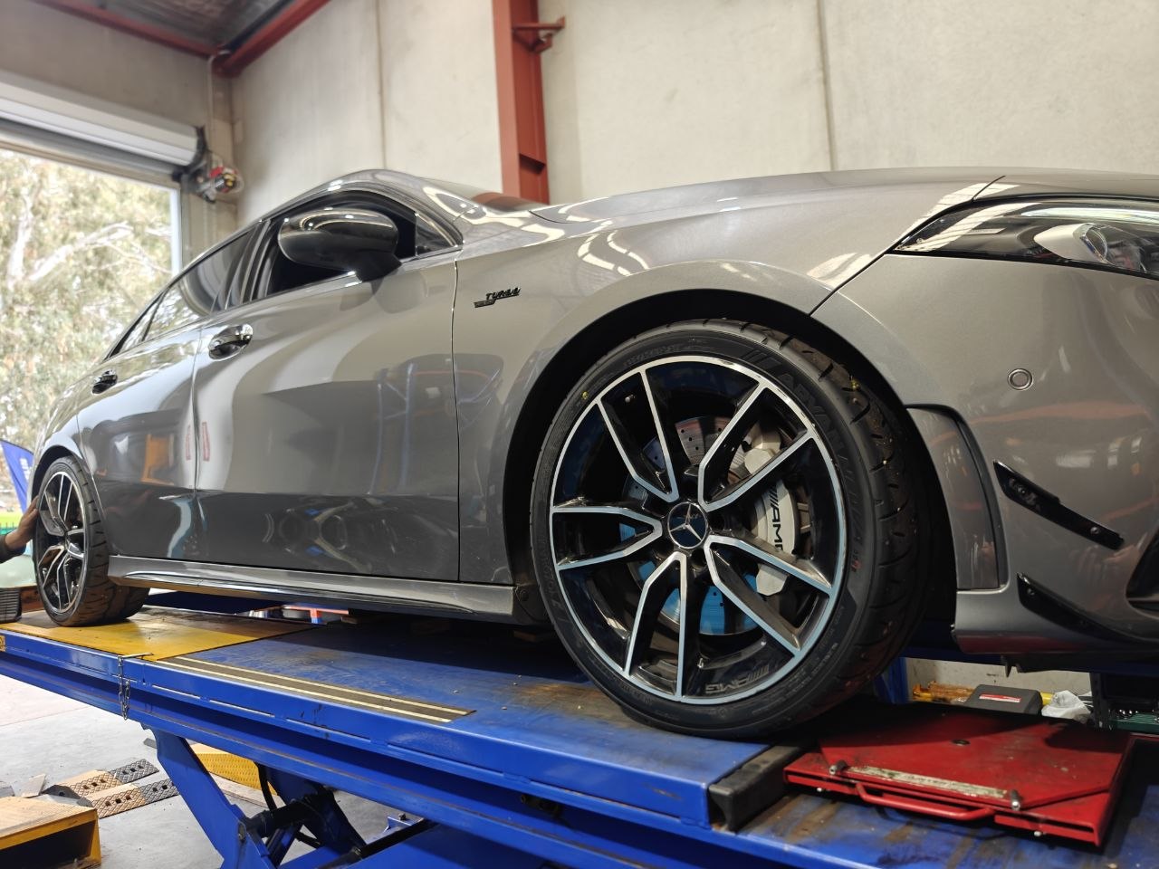 Best Performance Tyres for Mercedes A35 Adelaide: Yokohama AD09 Example