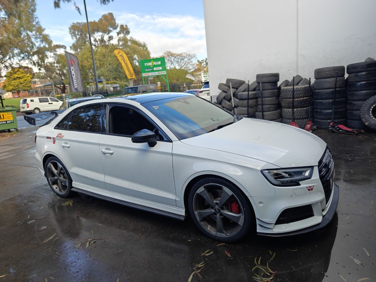 Audi S3 Adelaide Hills Tyre Setup: Yokohama AD09 245/35R19