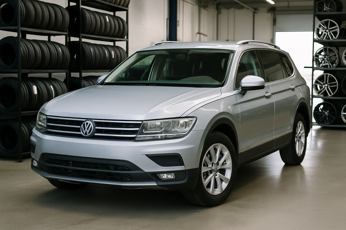 Volkswagen Tiguan Allspace 2018-2026 Tyre Size Guide for Adelaide Drivers
