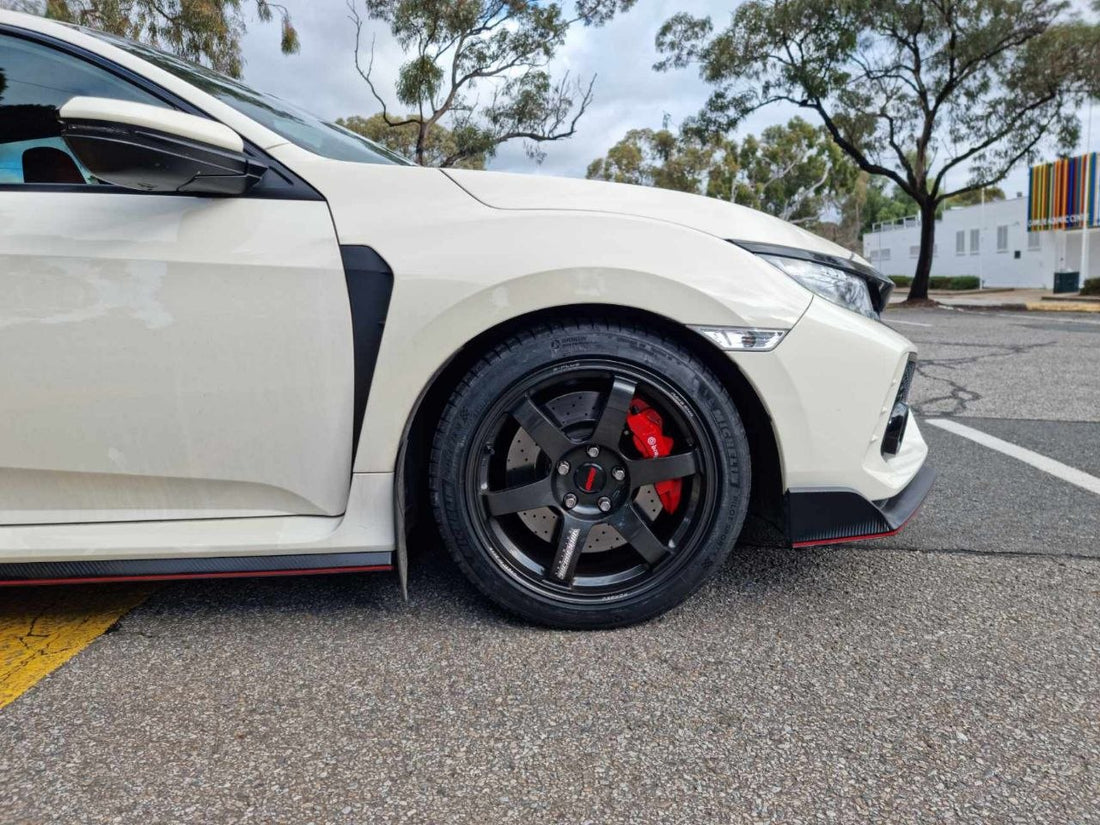 Honda FK8 Civic Type R Four-Wheel Alignment After Rays Wheels Adelaide