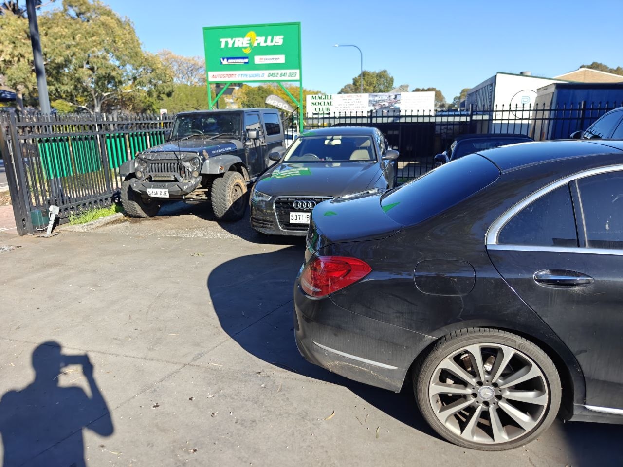 Mercedes C250 Runflat Tyres, TPMS and Pressure Checks in Adelaide