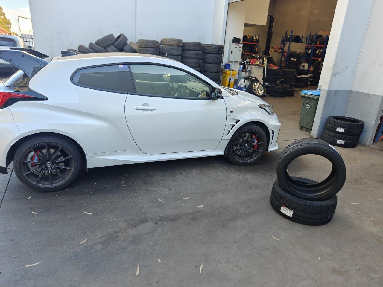 Toyota GR Yaris AD09 Front End Grip and Steering Feel