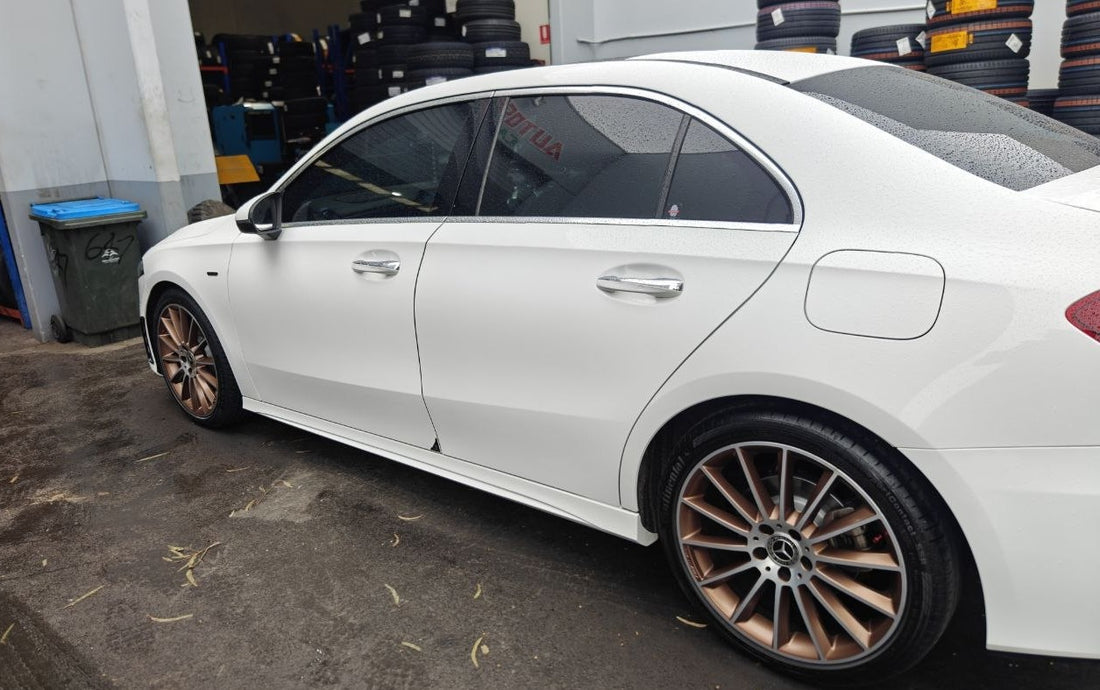 Mercedes-Benz A200 Workshop Fitment at Autosport Tyre World Magill with SC5 SSR