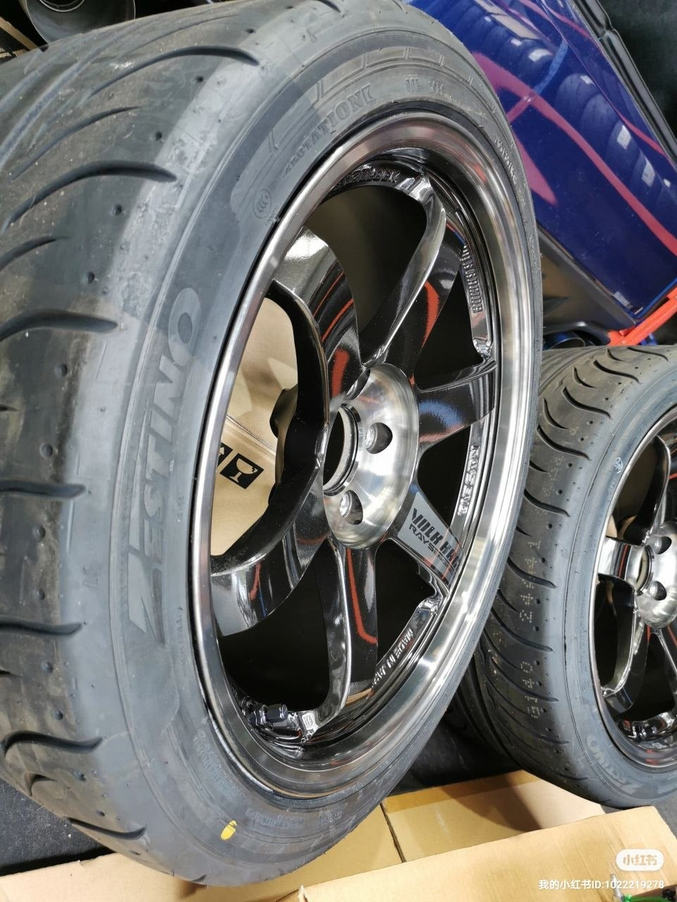RAYS TE37SL 18x10 +40 5x114.3 for Subaru WRX STI VA