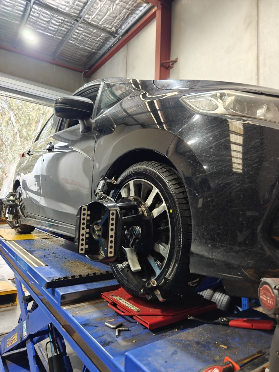 Winrun Tyres Adelaide: R330 Fitment on a Honda Jazz Hatchback