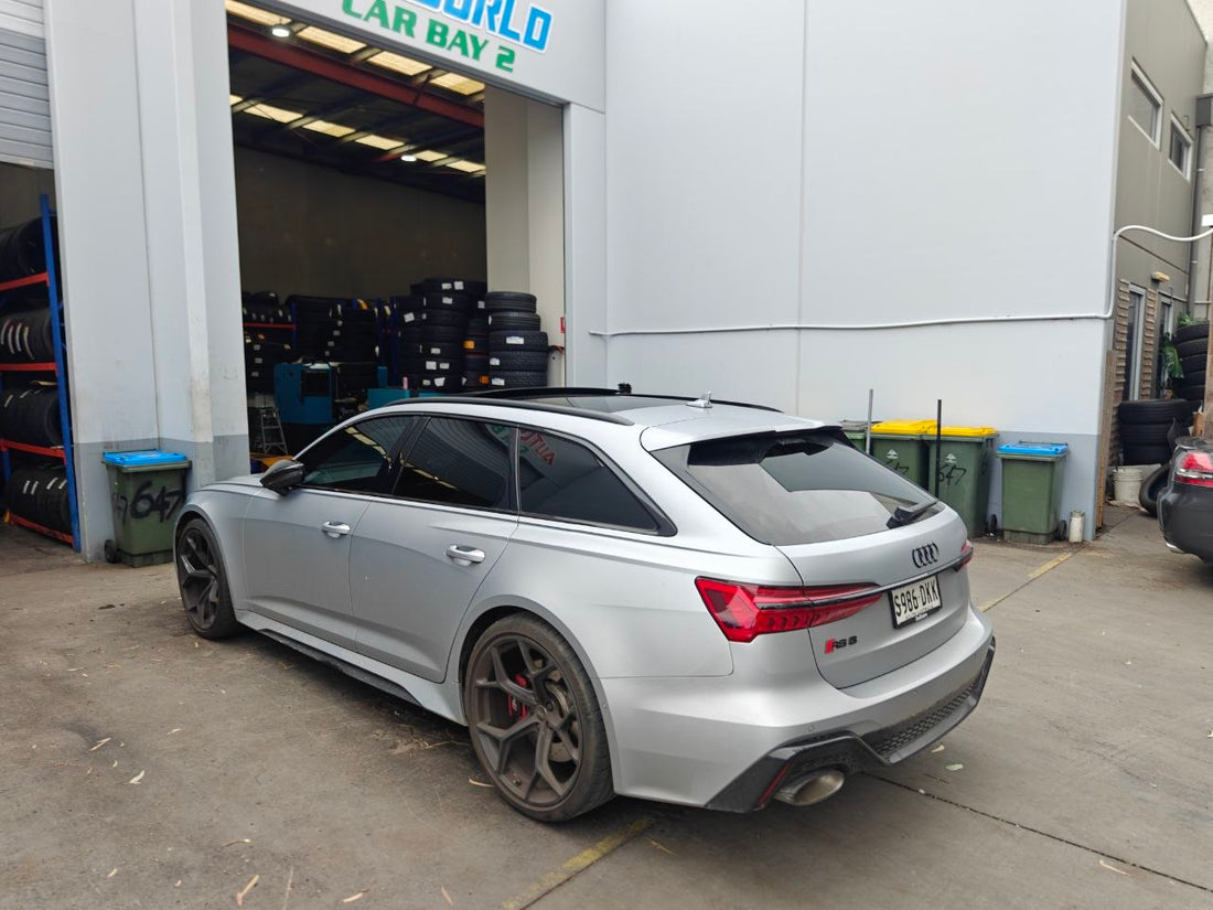 Audi RS6 285/30R22 Continental SC7 Pressure and Alignment Guide