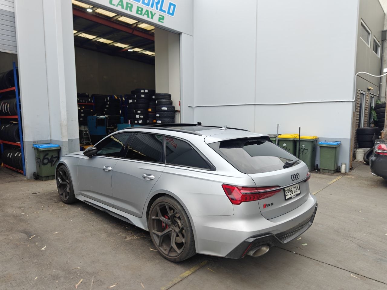 Audi RS6 285/30R22 Continental SC7 Pressure and Alignment Guide